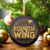 Dragon Rider Book Fourth Wing Ornament, Family Tree Decoration, War College