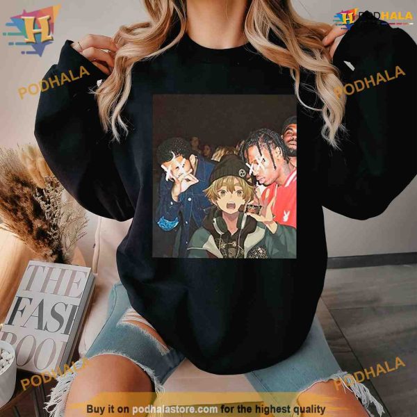 Drake Travis Scott Zenitsu Agatsuma Demon Slayer Shirt For Women Men