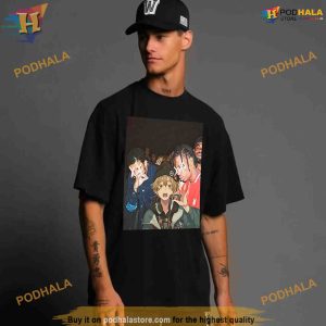 Drake Travis Scott Zenitsu Agatsuma Demon Slayer Shirt For Women Men 2