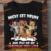 Drunk Cat Christmas Tree Shirt, Family Funny Christmas Shirt