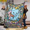 Dumbo Family Christmas Personalized Blanket, Funny Family Gifts