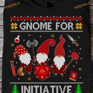 Dungeon Gnome Ugly Xmas Shirt, Funny Christmas Gift Ideas