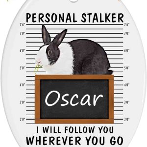 Dutch Rabbit Personal Stalker 2023, Personalized Christmas Ornament