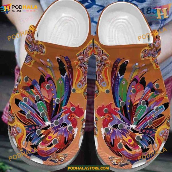 Eggcellent Style Classic Clogs, Chicken Enthusiasts’ Funny Footwear