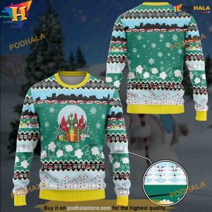 Elf Movie Funny Xmas Sweater, Funniest Ugly Christmas Buddy Hobbs Design