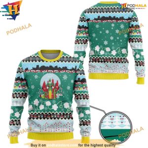 Elf Movie Funny Xmas Sweater Funniest Ugly Christmas Buddy Hobbs Design 2