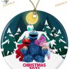 Elmo Christmas 2023 Ornament, Personalized Family Fun Xmas Decoration