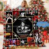 Elvis Collectors Fleece Blanket, King of Rock Blanket, Funny Xmas Gifts