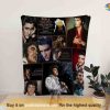 Elvis's Retro Cozy Quilt, 70s & 80s Music Blanket, Funny Christmas Gift