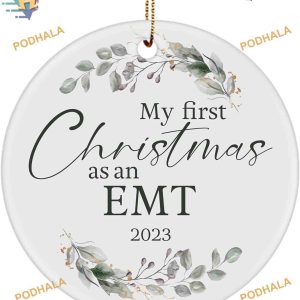Emergency Medical Technician's First Christmas 2023, Family Christmas Ornaments