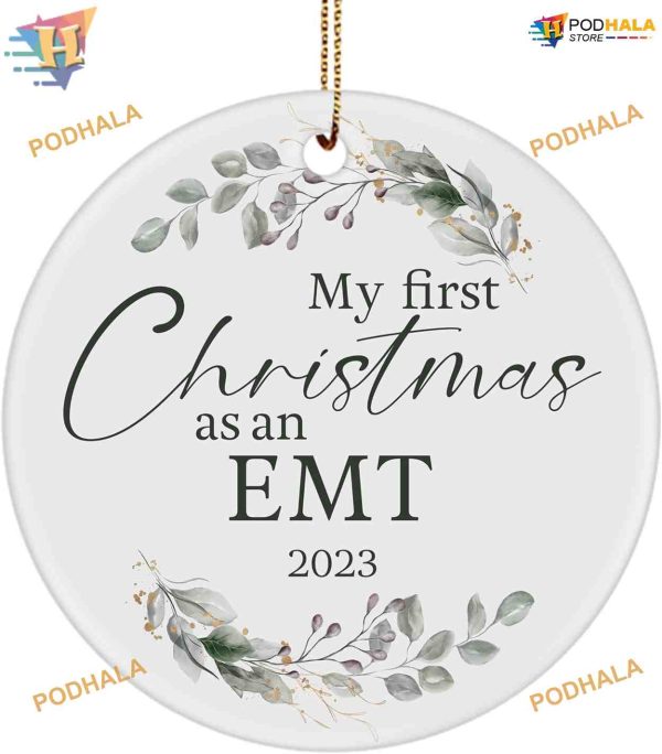 Emergency Medical Technician’s First Christmas 2023, Family Christmas Ornaments