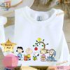 Eve with Snoopy & Friends Classic Peanuts Christmas Sweatshirt, Unique Xmas Gift