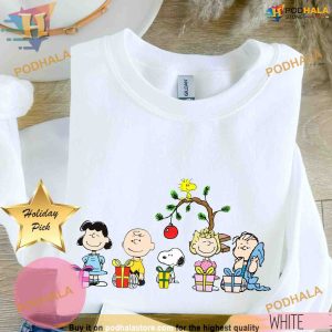 Eve with Snoopy & Friends Classic Peanuts Christmas Sweatshirt, Unique Xmas Gift