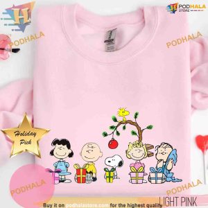 Eve with Snoopy Friends Classic Peanuts Christmas Sweatshirt Unique Xmas Gift 2