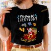 Everyone Gets Flip Flops Shirt, Beachy Santa's Funny Christmas Shirt For Family