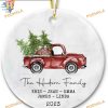 Family Christmas 2023 Ornament, Personalized Family Christmas Ornaments