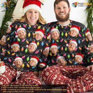 Family Christmas Fun with Personalized Photo Sweater, Ugly Xmas Gift