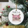 Family Christmas Ornament with Hanging Stocking, Custom Holiday Gift