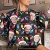 Family Christmas Sweater with Custom Faces, Funny Personalized Gift