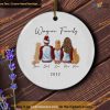 Family Ornament 2023, First Together Christmas Personalized Decor
