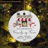 Family of Four Custom Christmas Ornament 2023, Personalized Holiday Decor