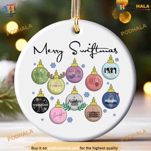 Famous Christmas Ball Ceramic Ornament Custom Christmas Tree Decor 2