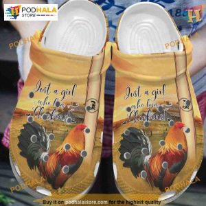 Farm Classic Chicken & Rooster Crocs, Perfect for Mothers, Stylish Clogs