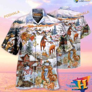 Farm Life Christmas Days Aloha Shirt, Funny Christmas Idea