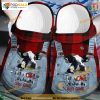 Farmer Girl Plaid Crocs, Dairy Cow Themed Funny Xmas Gifts