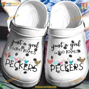 Farmyard Rooster Crocs Classic Clogs, Funny Footwear for Adults