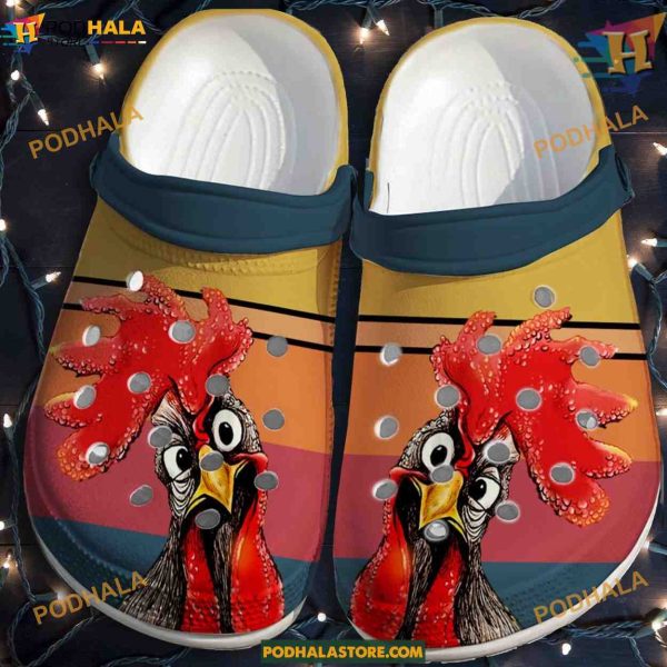 Father’s Day Chicken Funny Crocs, Trending Gifts for Men