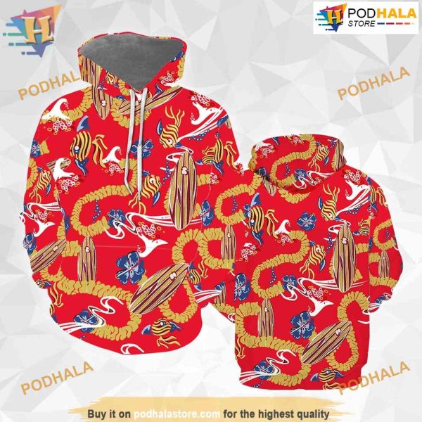 Fear And Loathing In Summer All Over Printed 3D Hoodie Sweatshirt