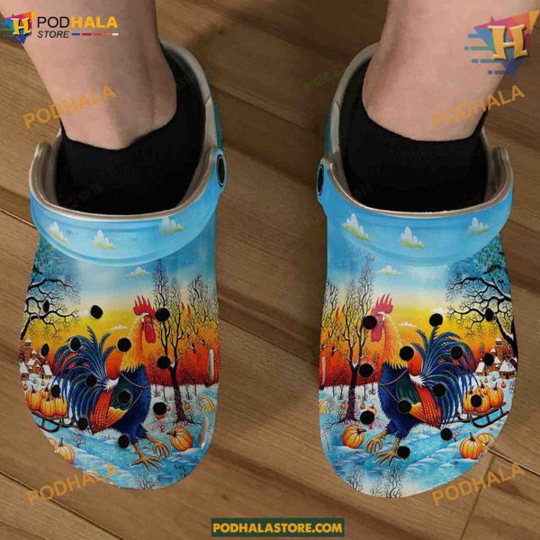 Feathered Fashion Chicken Crocs Style, Funny and Trending Clogs