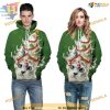 Feline Fun Cat Christmas Tree 3D Hoodie, A Funny Xmas Gift Idea