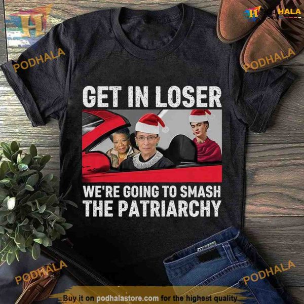 Feminist Christmas Car Ride Shirt, Empowering Family Funny Christmas Shirt
