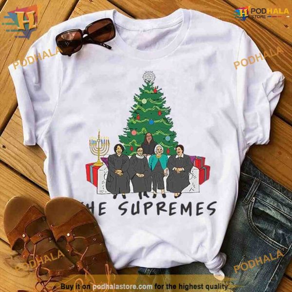 Feminist Christmas Tree Supremes Shirt, Family Christmas Shirt Ideas