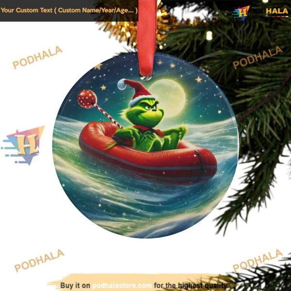 Festive Grinch Ornament, The Grinch Christmas Tree Decorations