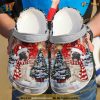 Festive Pug Comfort Step into Christmas Pug Crocs, Unique Xmas Shoe Gifts!