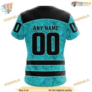 Fight Ovarian Cancer Special NHL Personalized Buffalo Sabres Hoodie 3D 4
