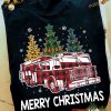 Fire Truck Driver Christmas Shirt Shirt, Matching Family Xmas Shirt