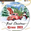 First Christmas Retired 2023 Ornament, Retirement Gifts