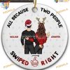 First Christmas Together 2023 Ornament, Swiped Right Theme Ornament