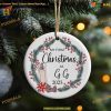 First Christmas as Gg 2023, Personalized New Grandparent Ornament