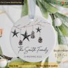 First Family Christmas Ornament, Personalized 2023 Holiday Decor