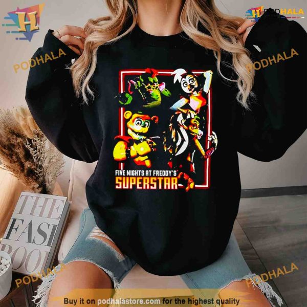 Five nights at freddy’s superstar Shirt For Women Men