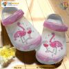 Flamingo Wine Party Crocs, Funny Christmas Gift Ideas for Party Lovers