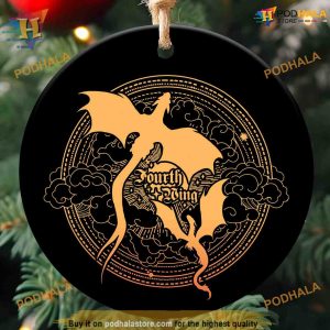 Fourth Wing Dragon Rider Gift Ornament Family Christmas Tree Ornaments 2