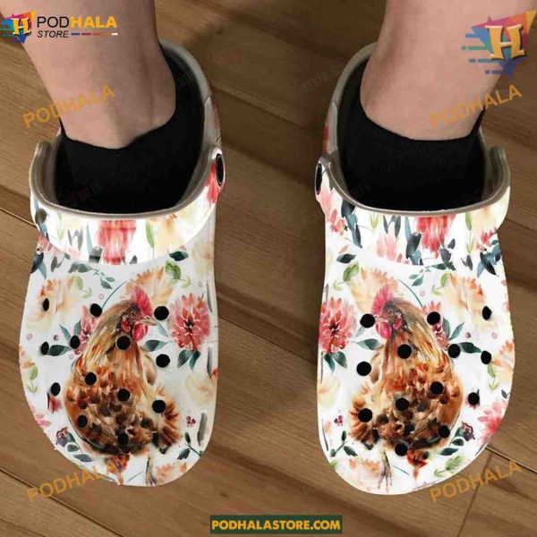 Fowl Fashion Chicken Crocs, Funny Gifts for Chicken Lovers