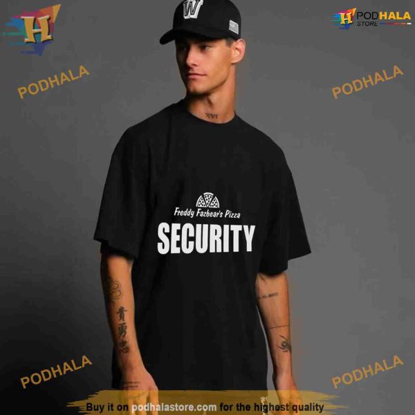 Freddy’s Fazbear Pizza Security Shirt For Women Men