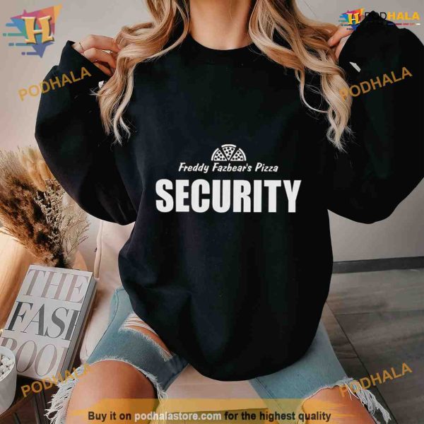 Freddy’s Fazbear Pizza Security Shirt For Women Men